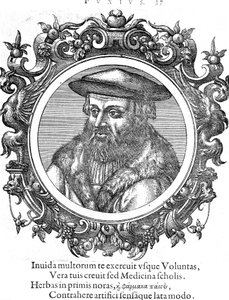 Leonhard Fuchs, tysk botaniker och läkare av Unbekannt