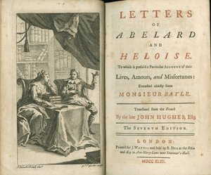 Abelards och Heloises brev, 1743 av Unbekannt