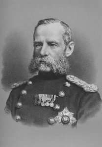Generallöjtnant Sir Frederick Roberts, brittisk soldat, c1880 1883 av Unbekannt