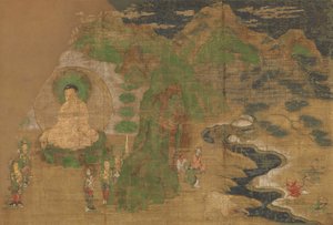 Life of the Buddha: Subjugation of Demons, tidigt 1400-tal. av Unbekannt