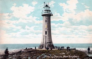 Fyren i New Brighton, Wirral, Merseyside, 1904 av Unbekannt
