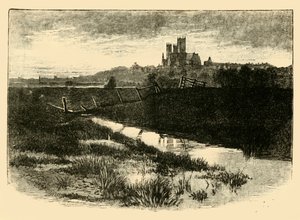 Lincoln, från Witham Bank, 1898. av Unbekannt