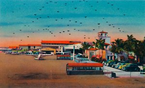 Lindbergh fält- och administrationsbyggnad. San Diego, Kalifornien, c1941 av Unbekannt