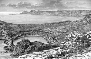 Lindos Bay, Rhodos, Grekland, c1890 av Unbekannt