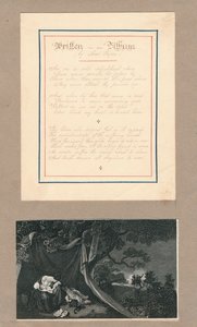 Rader skrivna i ett album, på Malta, c1812. av Unbekannt