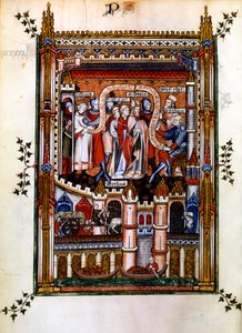 Lisbius utropar sig själv som Kristi lärjunge, 1317 av Unbekannt