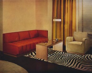 Living-Room av Walter Dorwin Teague, 1939 av Unbekannt