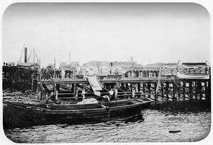 Laddar upp med nitrater, 1911 av Unbekannt