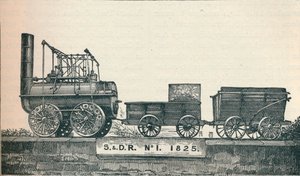Lokomotion nr 1, byggd för Stockton & Darlington Railway, 1825 1906 av Unbekannt