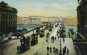 London Bridge, 1900-talet. av Unbekannt