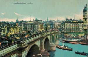 London Bridge, London, c1910, c1900-1930 av Unbekannt