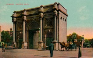 London, Marble Arch, c1906 av Unbekannt