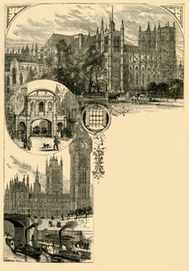 London. Westminster and the Western Suburbs, 1881. av Unbekannt