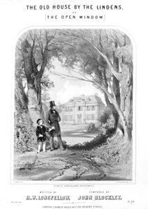 Longfellows hus, c1880 av Unbekannt