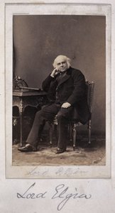 Lord Elgin, brittisk diplomat, ca 1860 av Unbekannt