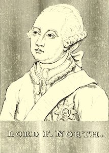 Lord F. North, 1732-1792, 1830. av Unbekannt