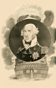 Lord Howe, 1726-1799, 1816. av Unbekannt