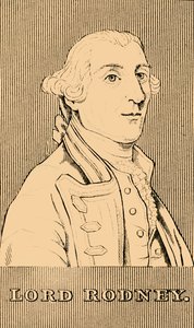 Lord Rodney, 1718-1792, 1830. av Unbekannt