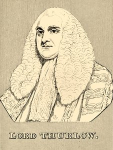 Lord Thurlow, 1731-1806, 1830. av Unbekannt