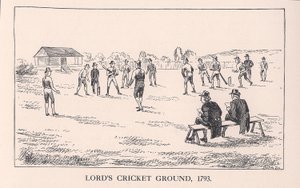 Lords cricketplan, London, 1793 1912 av Unbekannt