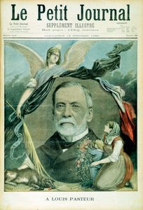 Louis Pasteur, fransk kemist, 1895 av Unbekannt