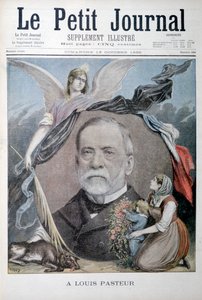 Louis Pasteur, fransk kemist, 1895 av Unbekannt