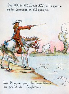 Ludvig XIV och det spanska arvskriget, 1700-1715 1900-talet av Unbekannt