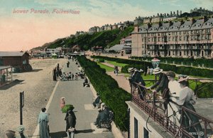 Lower Parade, Folkestone, sent 1800-tidigt 1900-tal av Unbekannt