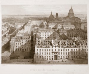 Lycée av Louis-le-Grand, Paris, 1867 av Unbekannt