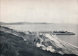 Lyme Regis - The Harbour, 1895 av Unbekannt