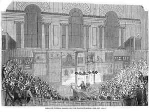 Lyon Playfair, skotsk kemist och politiker, föreläser, 1852 av Unbekannt