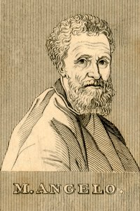 M. Angelo, 1475-1564, 1830. av Unbekannt