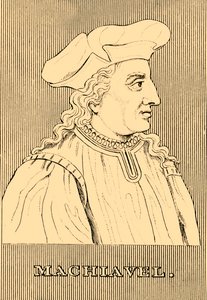 Machiavelli, 1469-1527, 1830. av Unbekannt