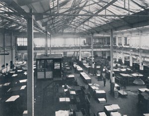 Maskinhall, 1916 av Unbekannt