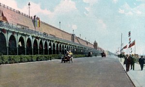Madeira Road motorbana, Brighton, East Sussex, c1900-c1920s av Unbekannt