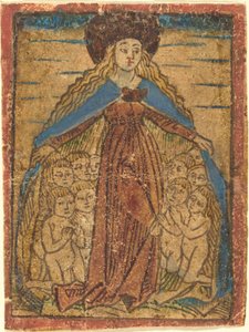 Madonna som beskyddare, ca. 14701480. av Unbekannt