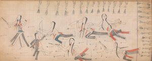 Maffet Ledger: Ritning, ca. 1874-81. av Unbekannt