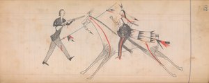 Maffet Ledger: Ritning, ca. 1874-81. av Unbekannt