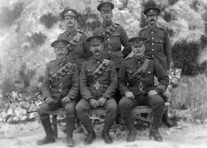 Huvudvakt, kunglig sjödepå, Fleet House och Archcliffe Fort, Dover, c1916 av Unbekannt
