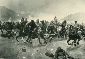 Maiwand - Saving the Guns, 1901. av Unbekannt