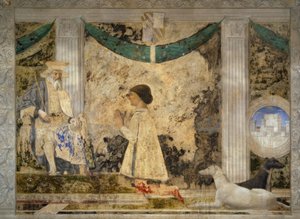 Malatesta före St. Sigismund av Unbekannt