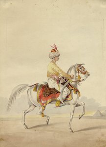 Mamluk till häst, ca 1825 av Unbekannt