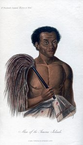 Man från de samoanska öarna, 1848 av Unbekannt