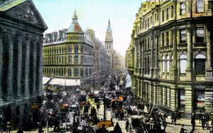 Mansion House and Cheapside, London, tidigt 1900-tal av Unbekannt