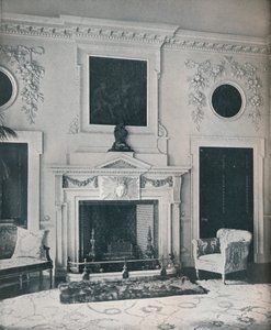 Mantelstycke i den statliga salongen, 1916 av Unbekannt