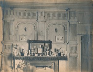 Mantelstycke, sent 1800-tidigt 1900-tal av Unbekannt