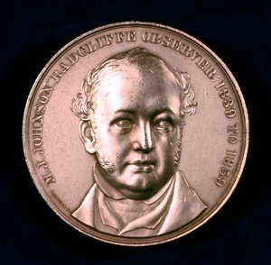 Manuel John Johnson, engelsk astronom, 1862 av Unbekannt