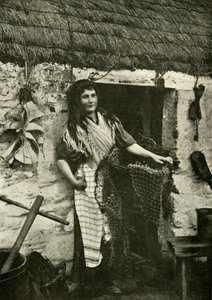 Manx Fishermans Daughter, 1901. av Unbekannt