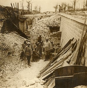 Marceau Barracks, Verdun, norra Frankrike, 1916 av Unbekannt