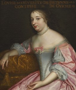 Marguerite Louise Suzanne de Béthune 1643-1726, grevinna av Guiche, hertiginna av Lude, ca 1665. av Unbekannt